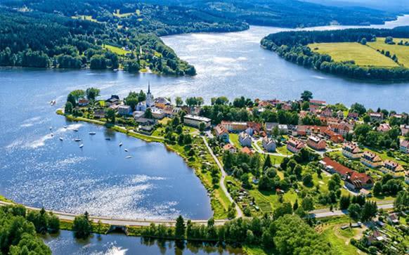 Apartman Jestrabi Lipno Černá v Pošumaví Esterno foto